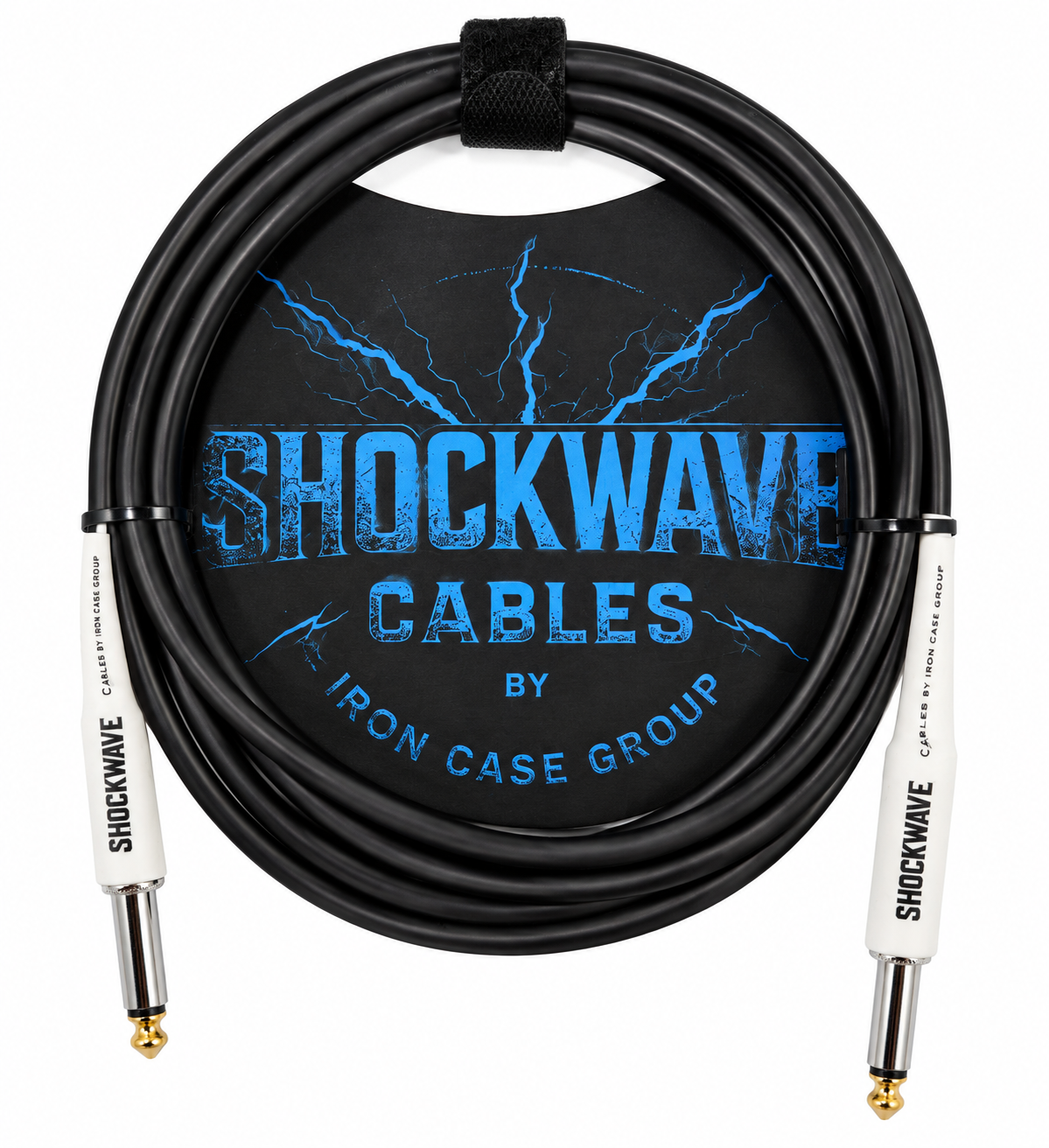 Shockwave PVC or Tweed Instrument Cable. Straight & Right-Angle
