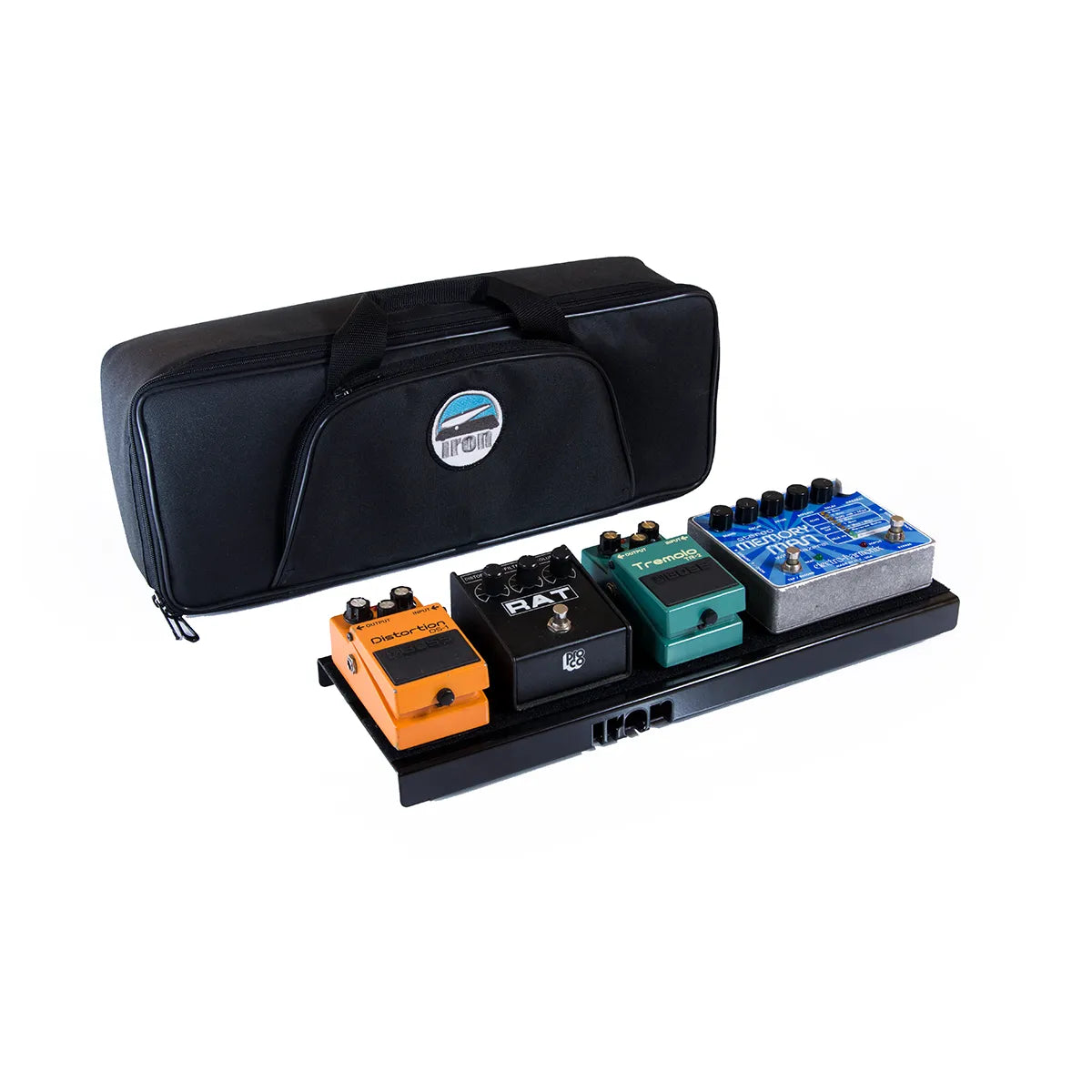 Flat Pedalboard for 4 Pedals