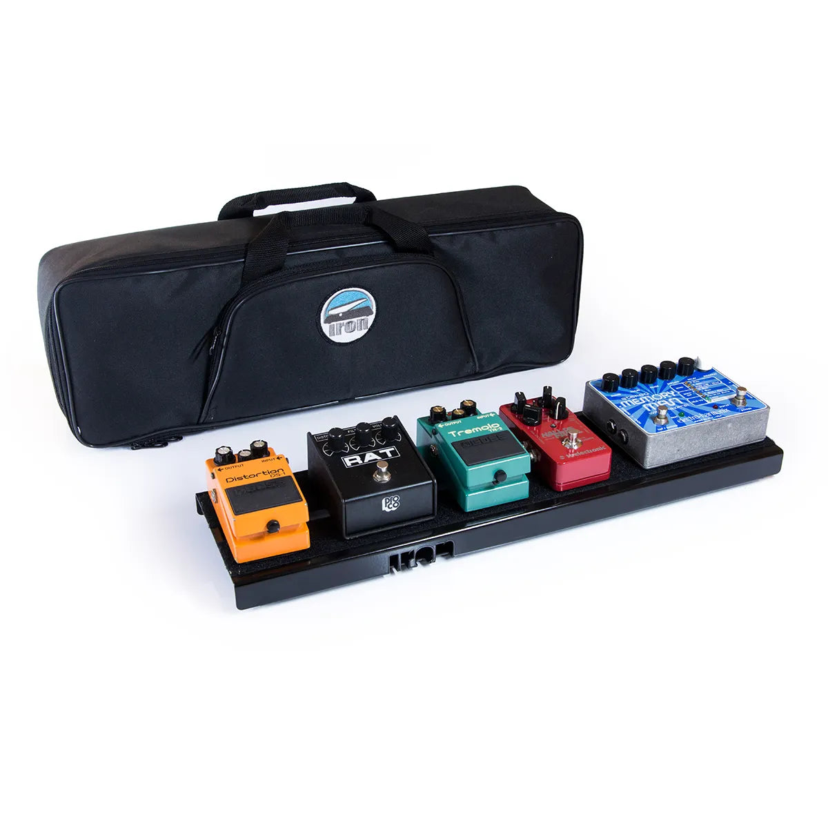 Flat Pedalboard for 5 Pedals