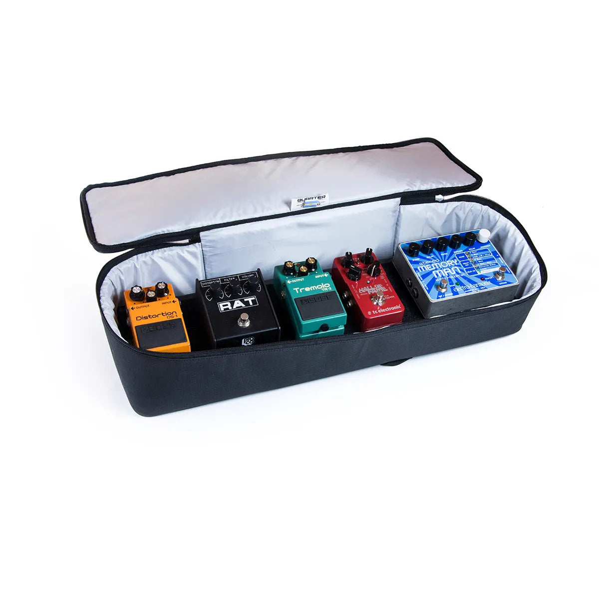 Flat Pedalboard for 5 Pedals