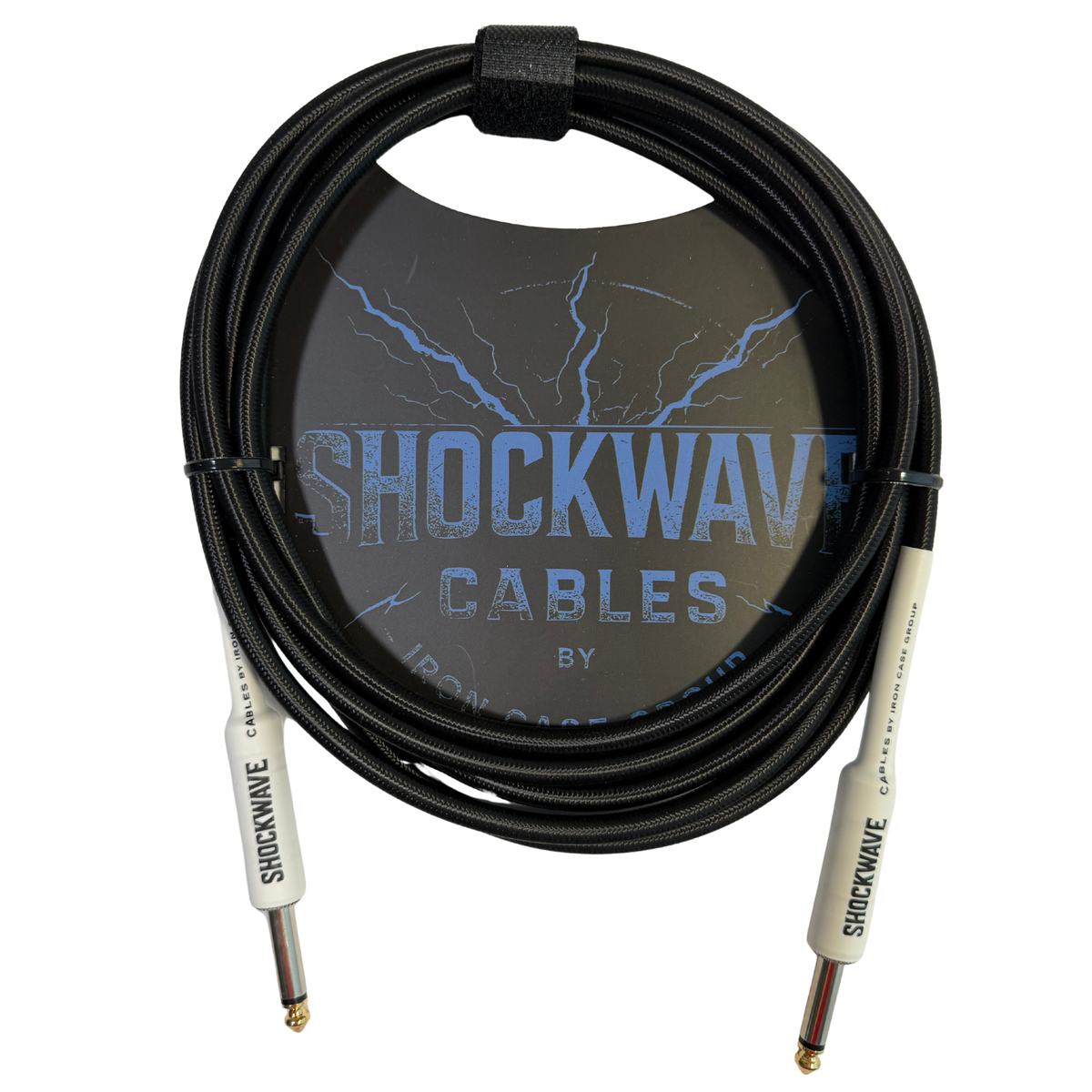 Shockwave PVC or Tweed Instrument Cable.  Straight & Right-Angle