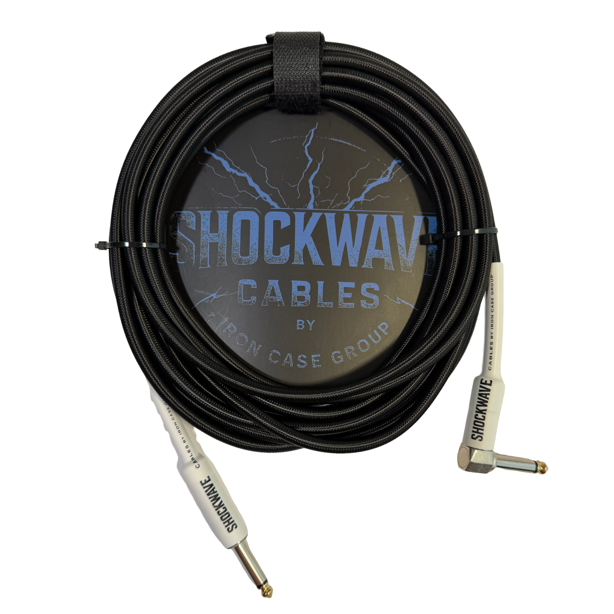 Shockwave PVC or Tweed Instrument Cable.  Straight & Right-Angle