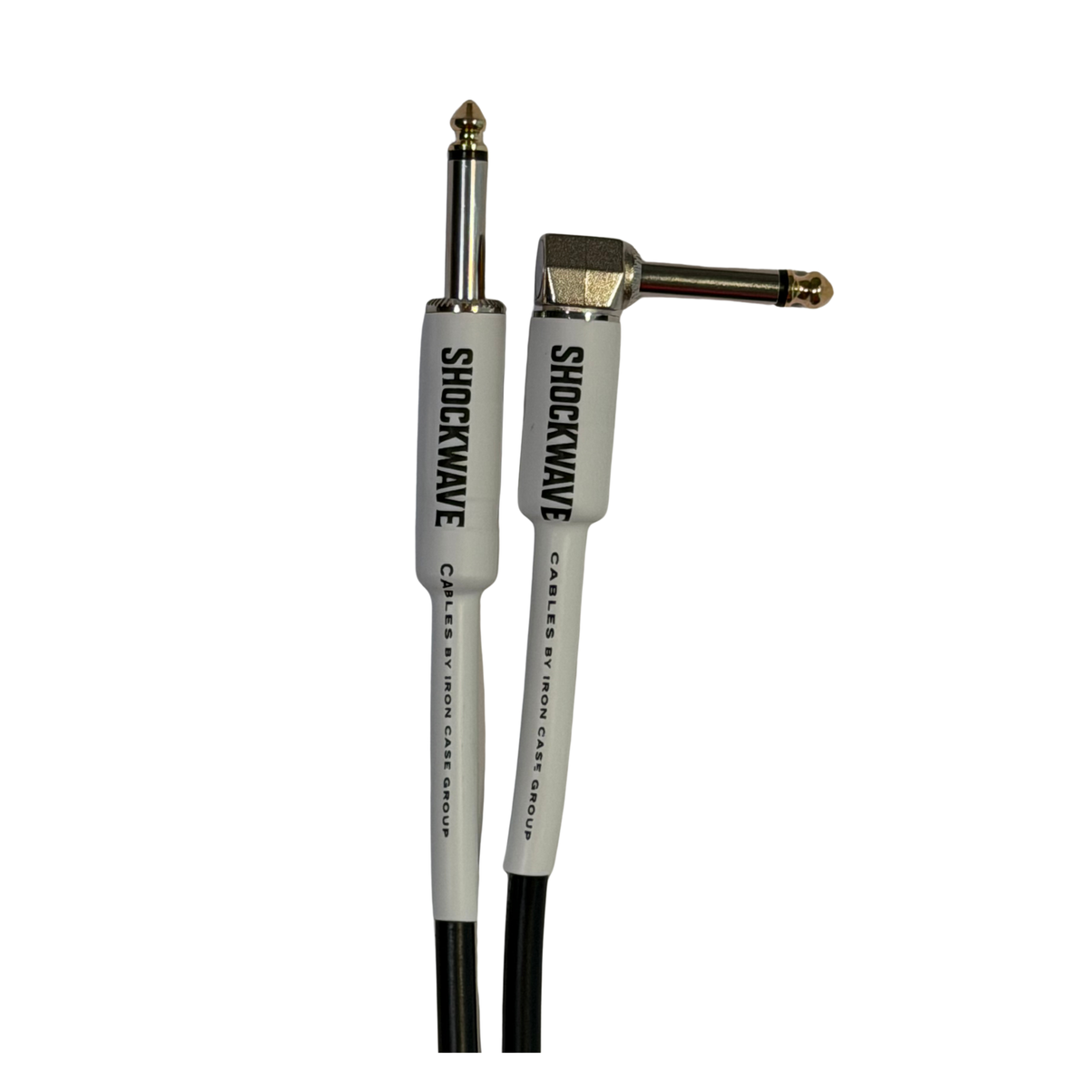 Shockwave PVC or Tweed Instrument Cable.  Straight & Right-Angle