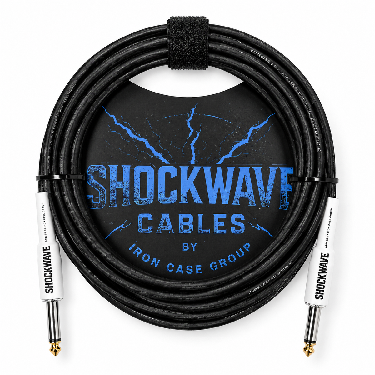 Shockwave PVC or Tweed Instrument Cable.  Straight & Right-Angle