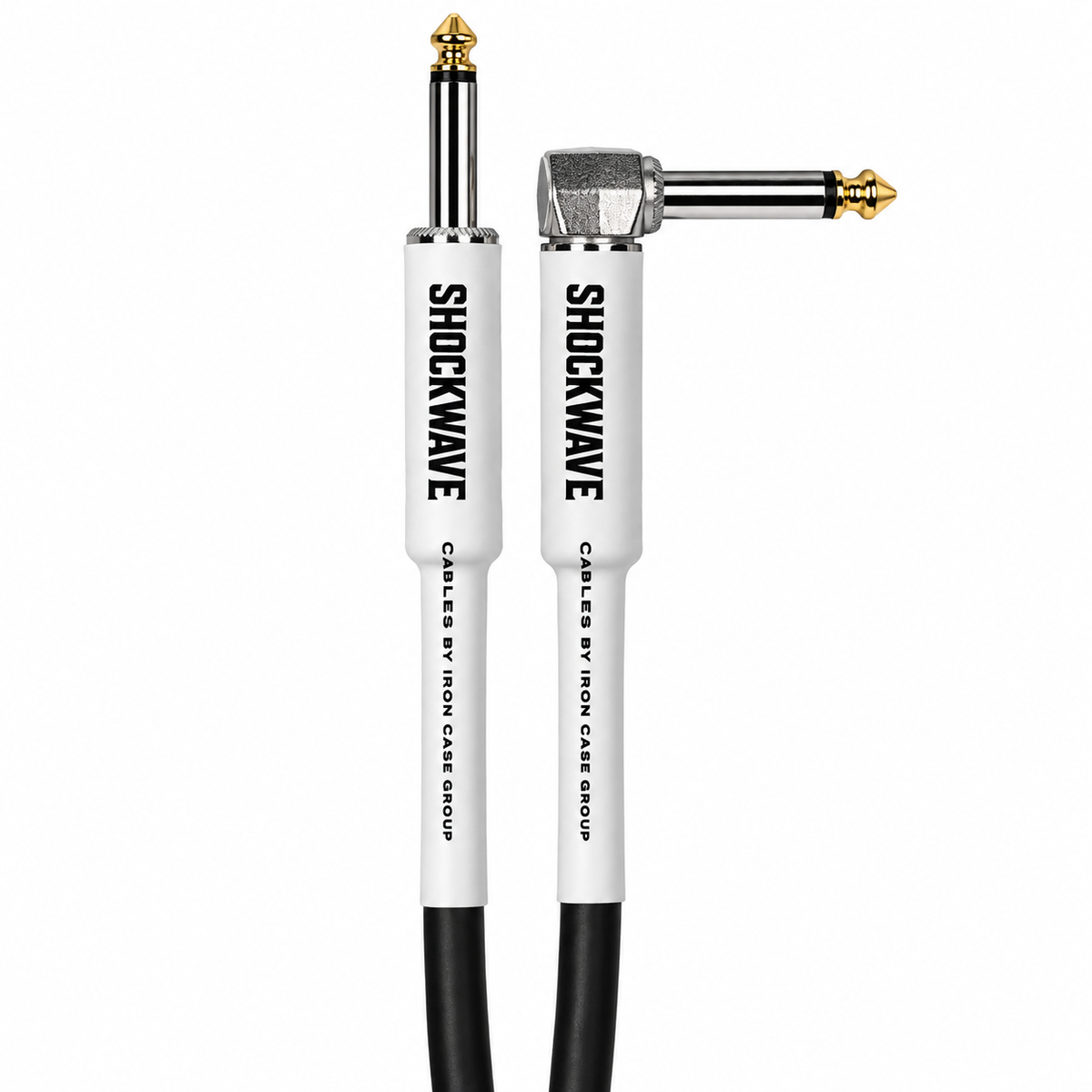 Shockwave PVC or Tweed Instrument Cable.  Straight & Right-Angle