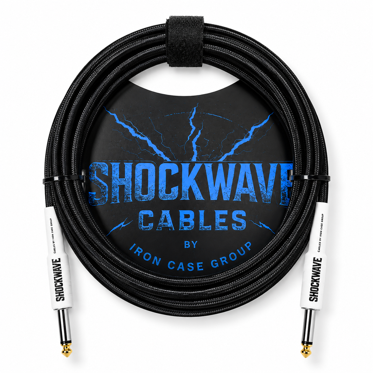 Shockwave PVC or Tweed Instrument Cable.  Straight & Right-Angle