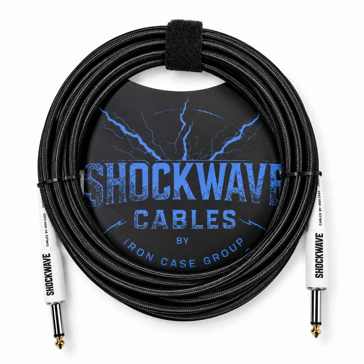 Shockwave PVC or Tweed Instrument Cable.  Straight & Right-Angle
